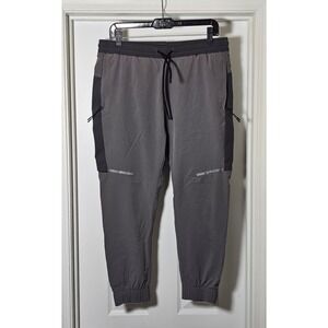 Under 510 Pants Mens 34x26 Gray Performance Jogger Chino Tapered Golf  Casual